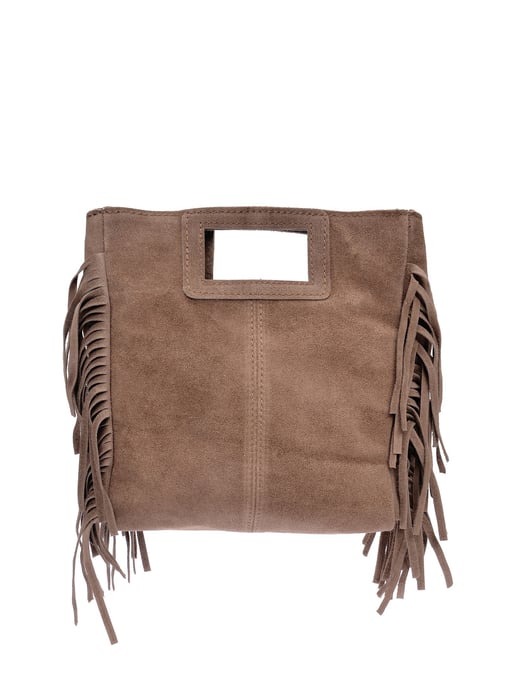Anna Luchini Beige Bolso de cuero - Image 1