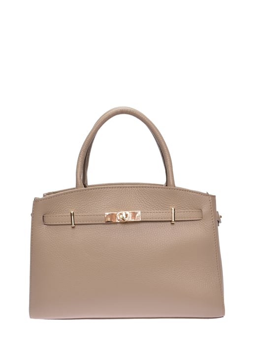 Isabella Rhea Beige Bolso de cuero - Image 1