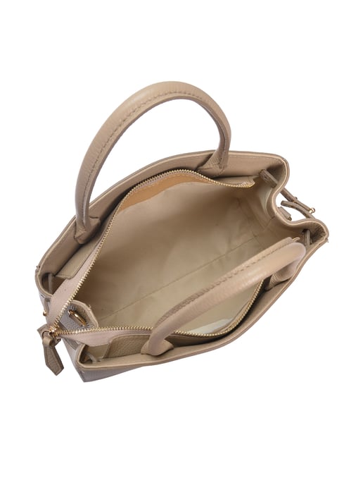 Isabella Rhea Beige Bolso de cuero - Image 4