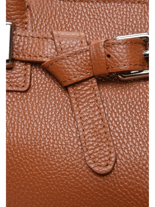 Anna Luchini Brown Bolso de cuero - Image 3