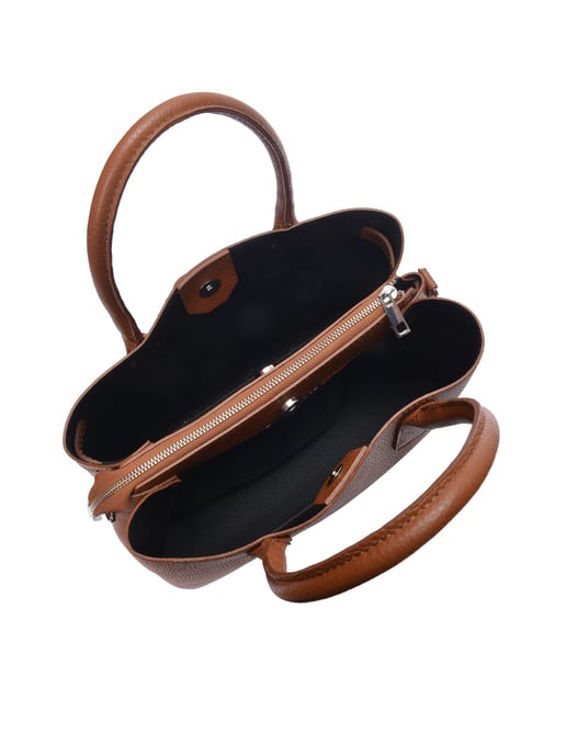Anna Luchini Brown Bolso de cuero - Image 4