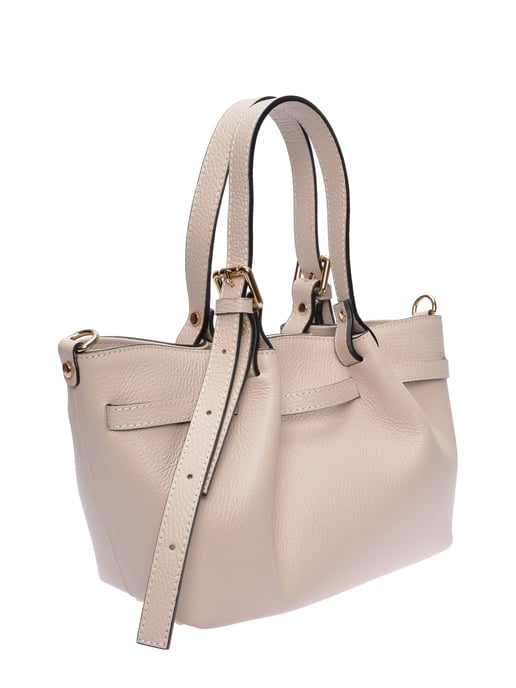 Luisa Vannini Beige Bolso de cuero - Image 2