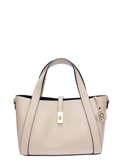 Isabella Rhea Beige Bolso de cuero - Image 1
