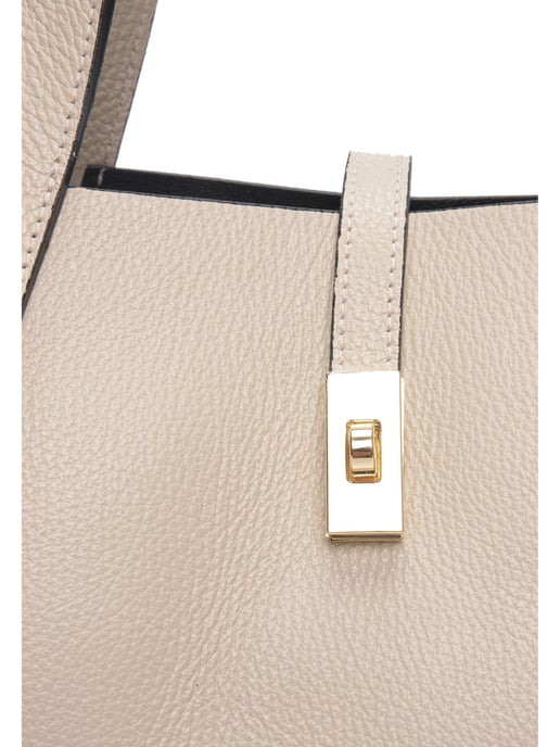 Isabella Rhea Beige Bolso de cuero - Image 3