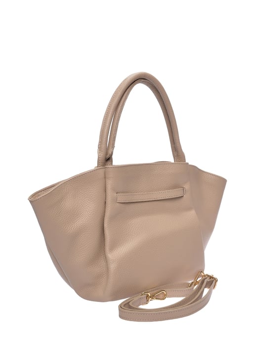Roberta M Beige Bolso de cuero - Image 2