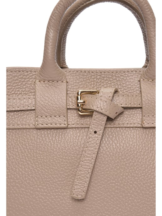 Isabella Rhea Beige Bolso de cuero - Image 3