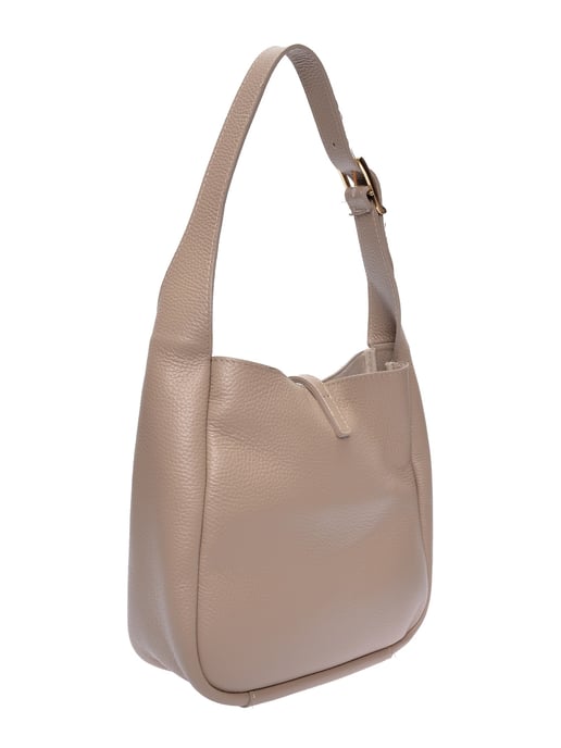 Anna Luchini Beige Bolso de cuero - Image 2