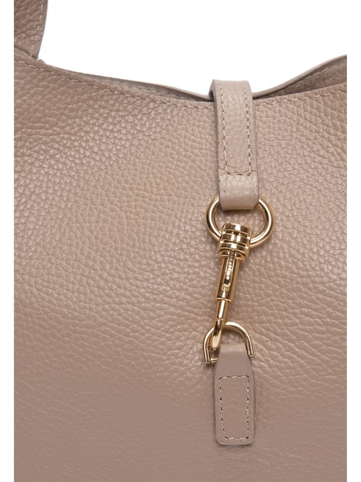 Anna Luchini Beige Bolso de cuero - Image 3