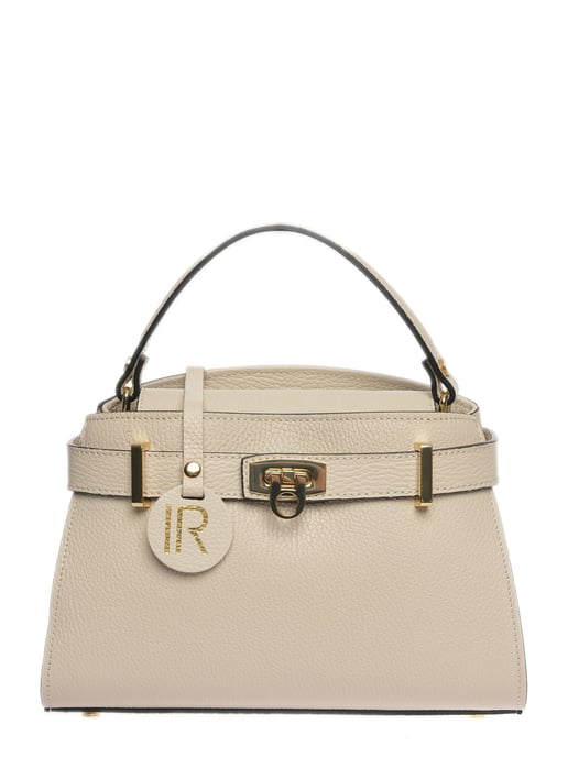 Isabella Rhea Beige Bolso de cuero - Image 1