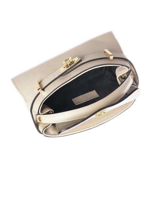 Isabella Rhea Beige Bolso de cuero - Image 4