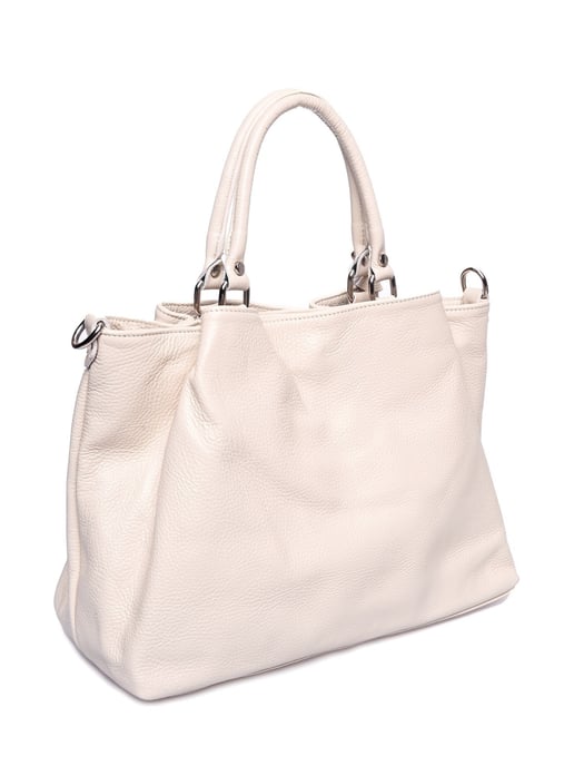 Luisa Vannini Beige Bolso de cuero - Image 2