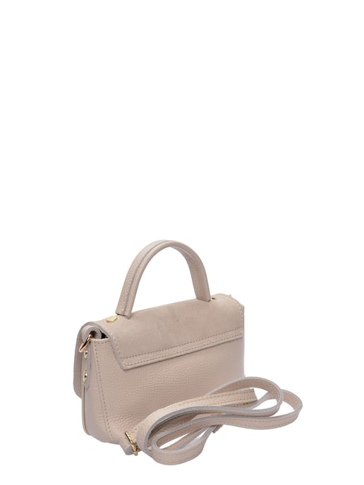 Roberta M Beige Bolso de cuero - Image 2