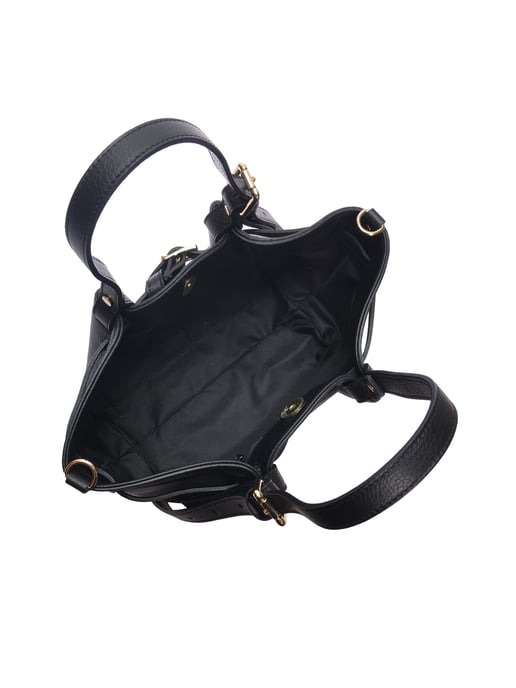 Luisa Vannini Negro Bolso de cuero - Image 4