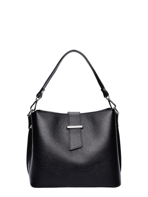 Isabella Rhea Negro Bolso de cuero - Image 1