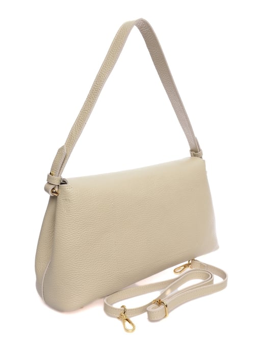 Anna Luchini Beige Bolso de cuero - Image 2