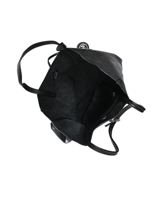 Roberta M Negro Bolso de cuero - Image 4