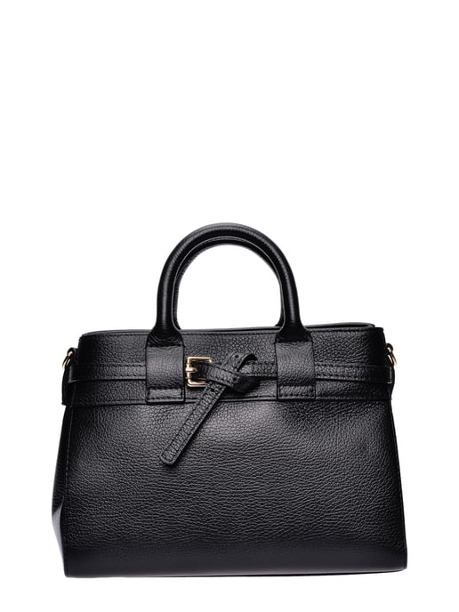 Isabella Rhea Negro Bolso de cuero - Image 1