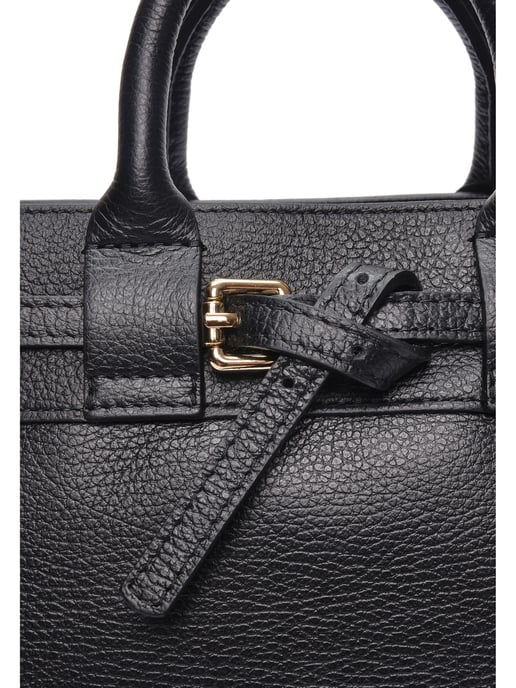 Isabella Rhea Negro Bolso de cuero - Image 3