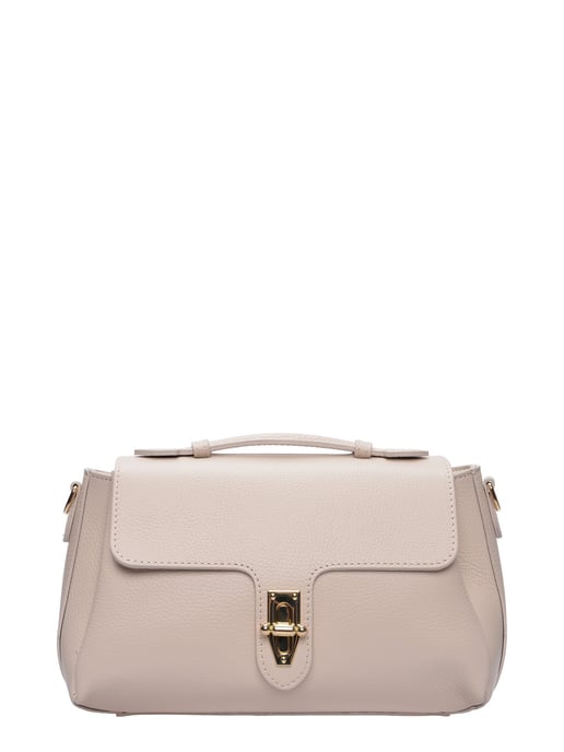 Roberta M Beige Bolso de cuero - Image 1