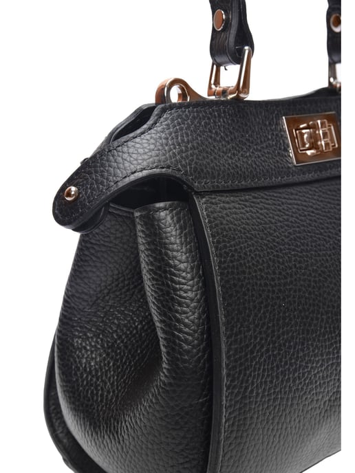 Roberta M Negro Bolso de cuero - Image 3