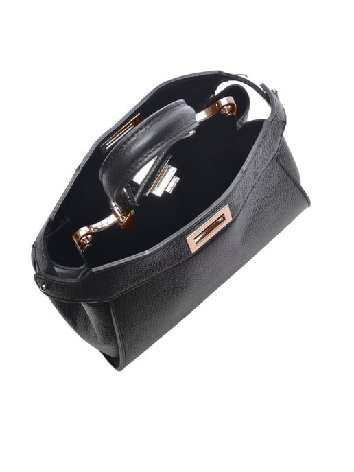 Roberta M Negro Bolso de cuero - Image 4