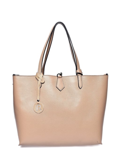 Isabella Rhea Beige Bolso de cuero - Image 1
