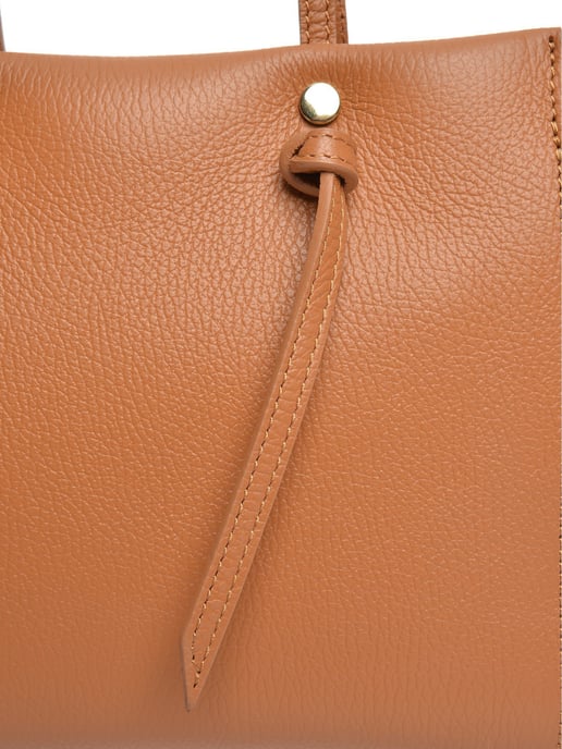 Anna Luchini Brown Bolso de cuero - Image 3