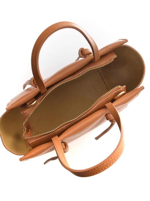 Anna Luchini Brown Bolso de cuero - Image 4