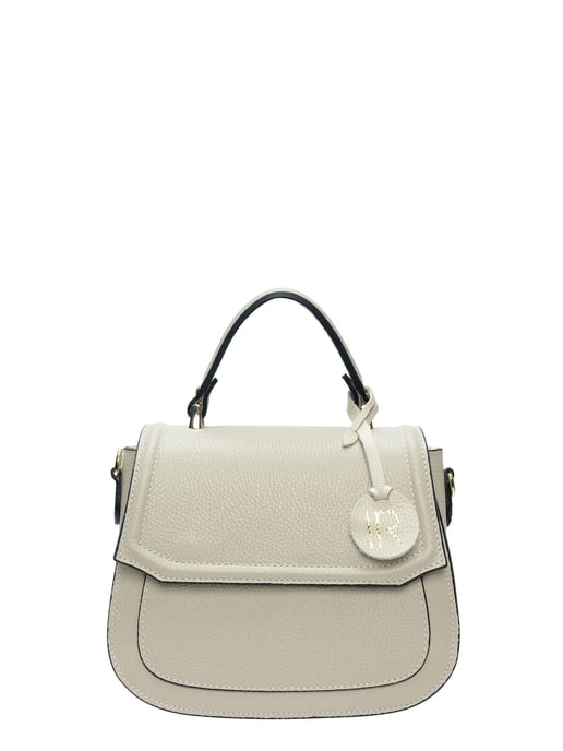 Isabella Rhea Beige Bolso de cuero - Image 1