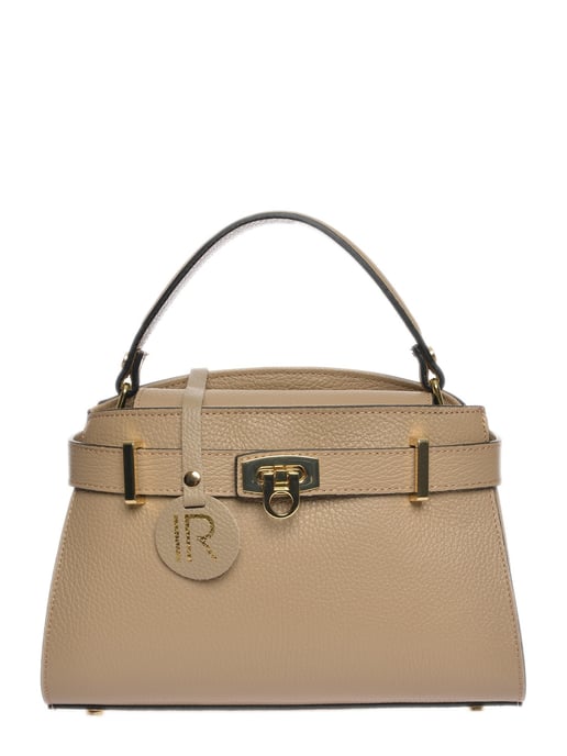 Isabella Rhea Beige Bolso de cuero - Image 1