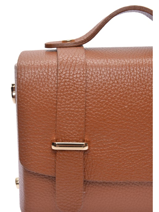 Luisa Vannini Brown Bolso de cuero - Image 3