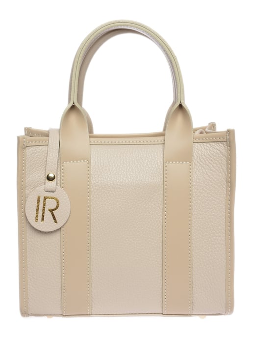 Isabella Rhea Beige Bolso de cuero - Image 1