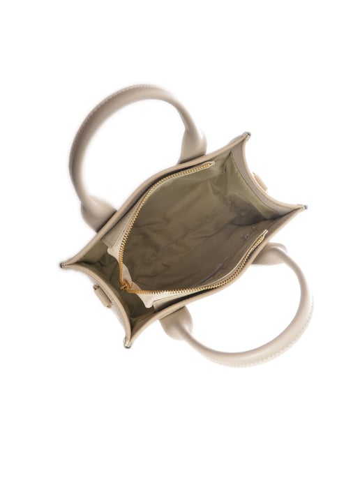Isabella Rhea Beige Bolso de cuero - Image 4