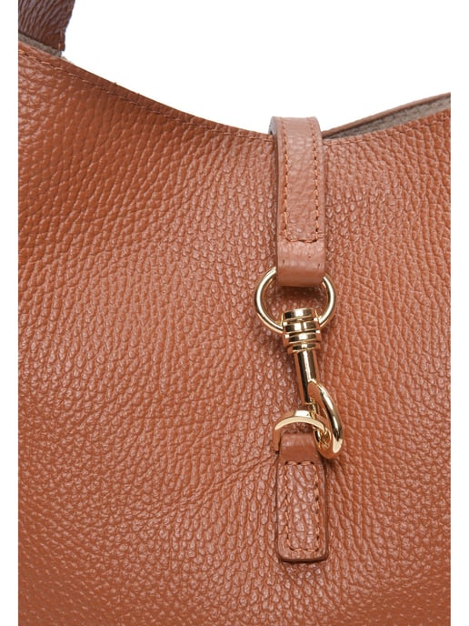 Anna Luchini Brown Bolso de cuero - Image 3