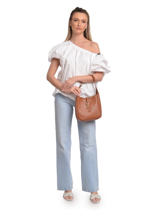Anna Luchini Brown Bolso de cuero - Image 5