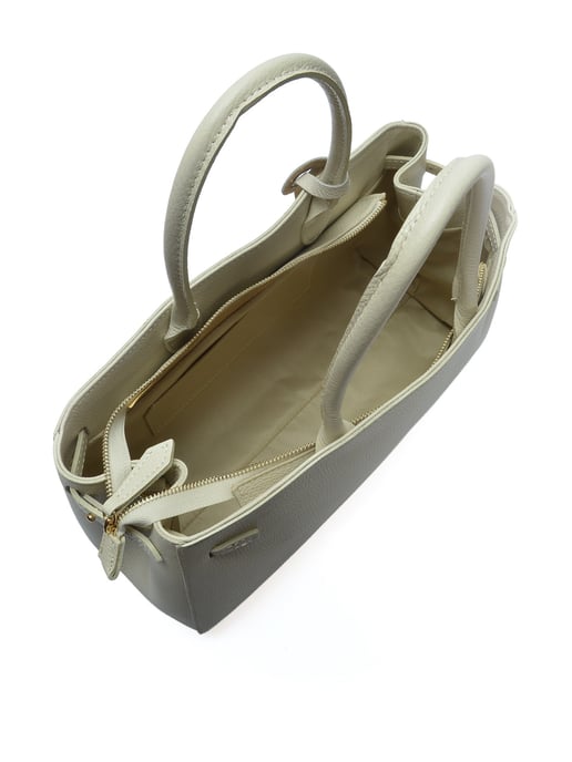 Anna Luchini Beige Bolso de cuero - Image 4