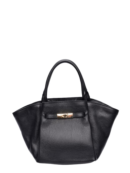 Roberta M Negro Bolso de cuero - Image 1