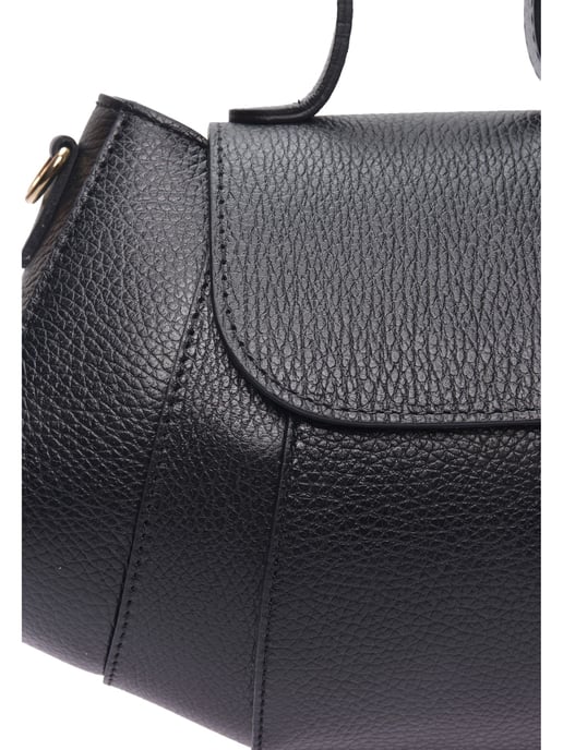 Luisa Vannini Negro Bolso de cuero - Image 3