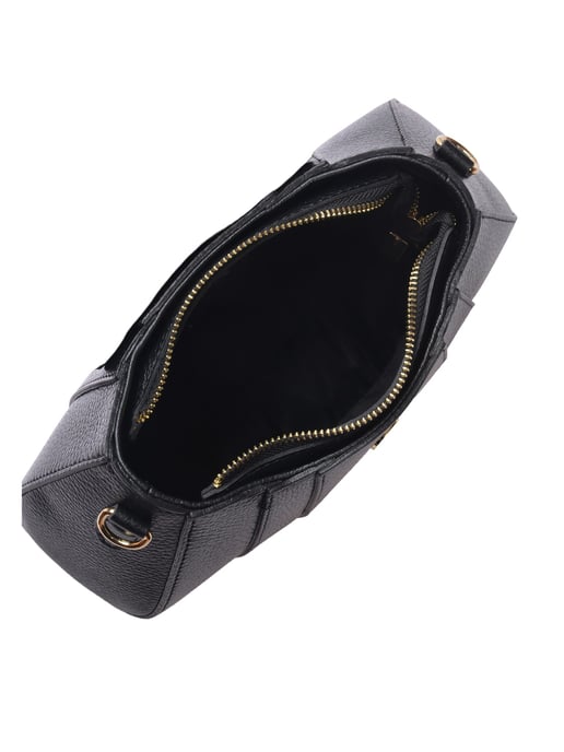 Luisa Vannini Negro Bolso de cuero - Image 4