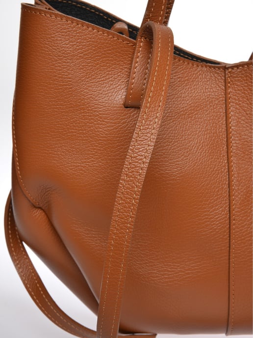 Luisa Vannini Brown Bolso de cuero - Image 3