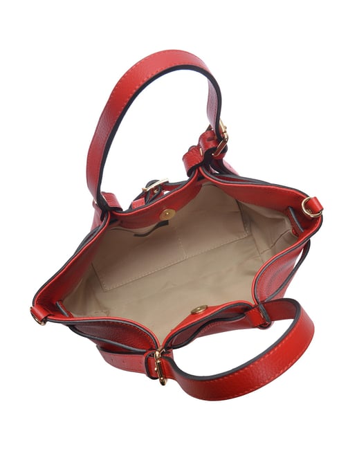 Luisa Vannini Rojo Bolso de cuero - Image 4