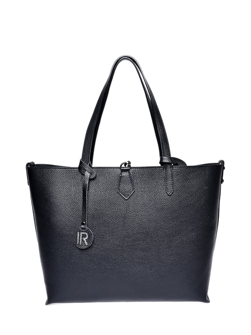Isabella Rhea Negro Bolso de cuero - Image 1