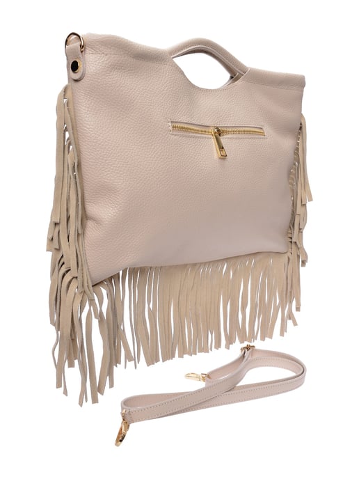 Isabella Rhea Beige Bolso de cuero - Image 2