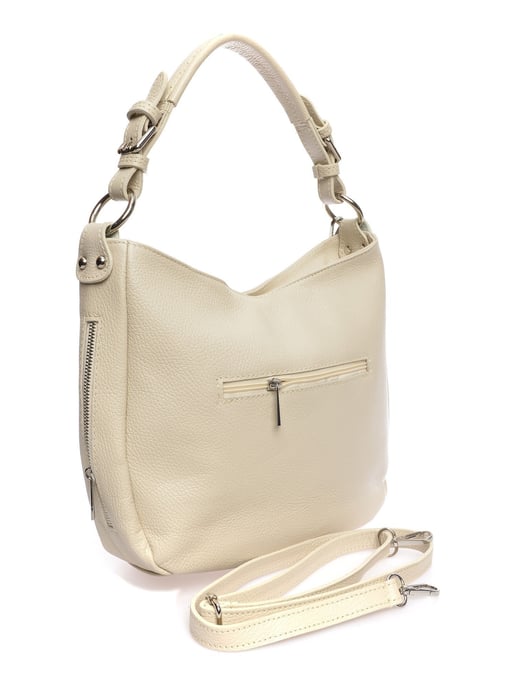 Anna Luchini Beige Bolso de cuero - Image 2
