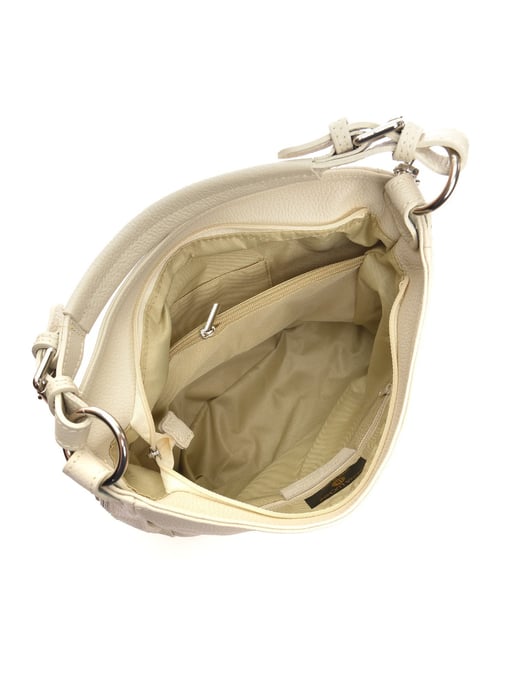 Anna Luchini Beige Bolso de cuero - Image 4