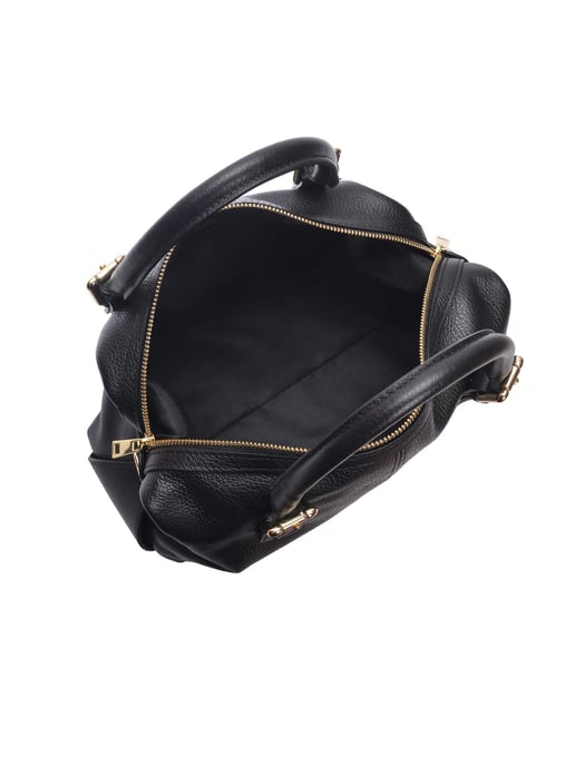 Luisa Vannini Negro Bolso de cuero - Image 4