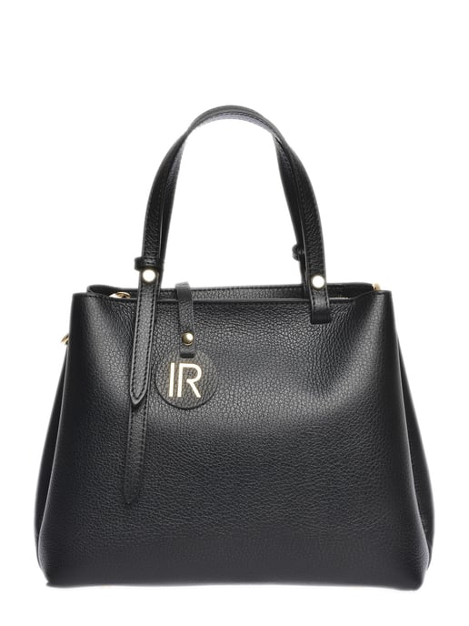 Isabella Rhea Negro Bolso de cuero - Image 1
