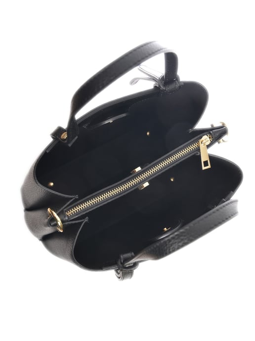 Isabella Rhea Negro Bolso de cuero - Image 4