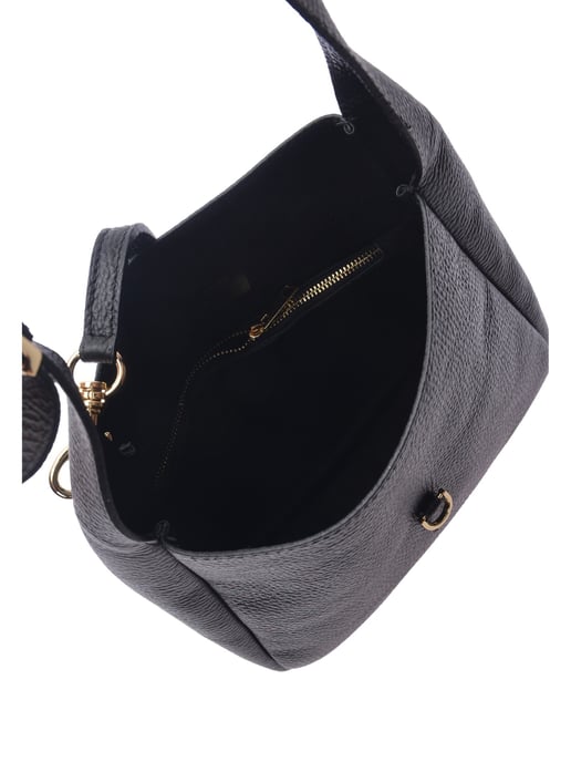 Anna Luchini Negro Bolso de cuero - Image 4