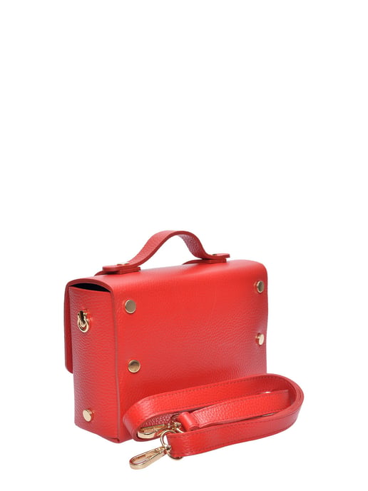 Luisa Vannini Rojo Bolso de cuero - Image 2